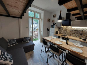 Appartement mezzanine 6 personnes avec balcon vue sur la montagne